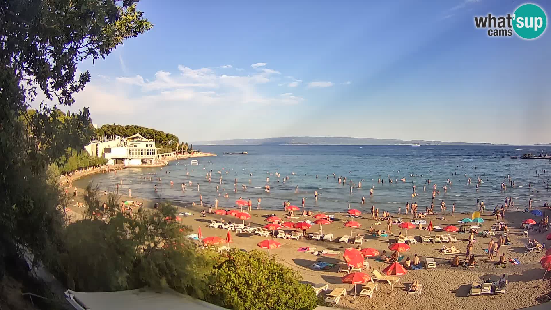Spletna kamera Split – plaža Bačvice