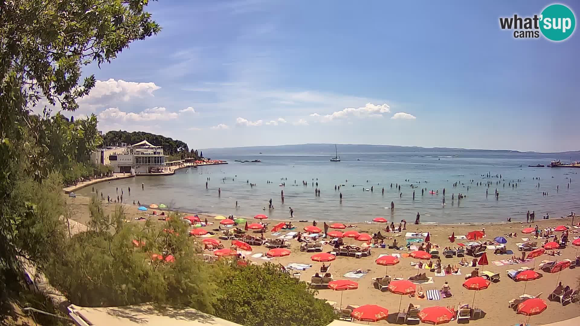 Webcam Live – Split – playa Bačvice
