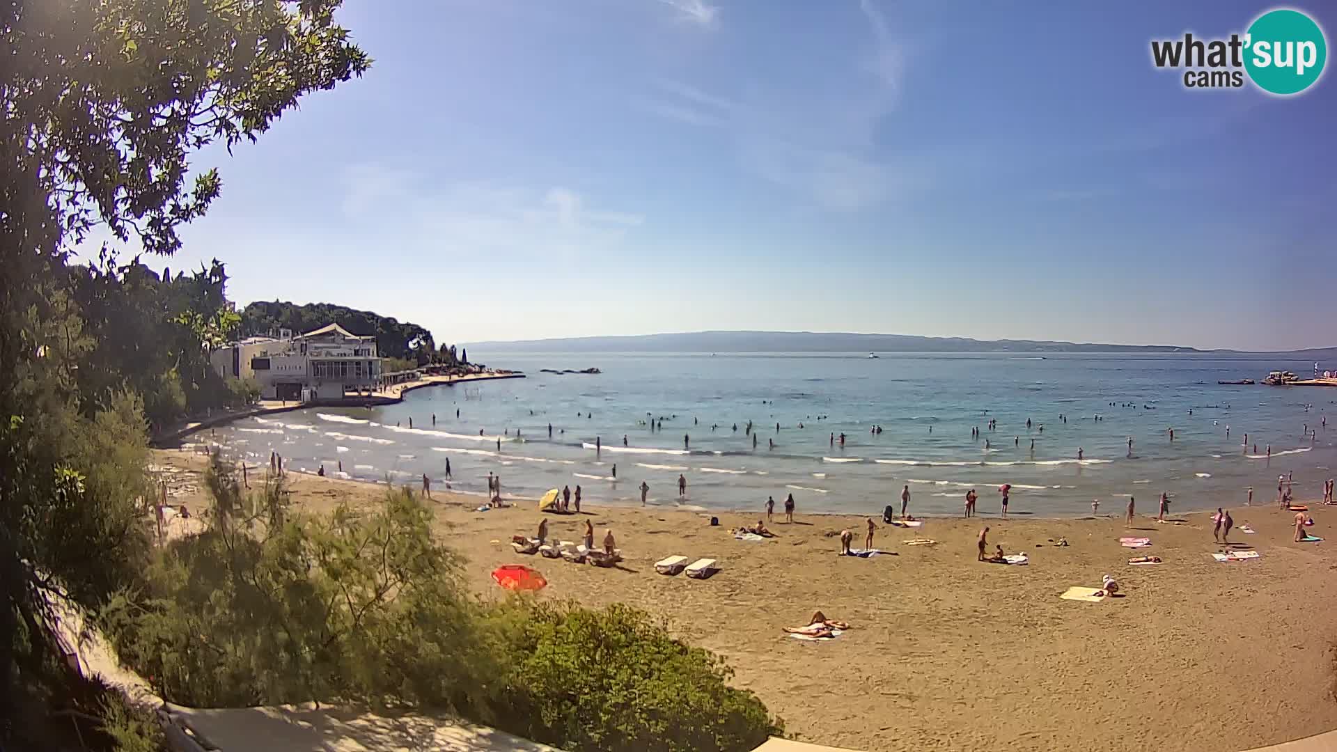 Webcam Live –  Split – spiaggia Bačvice