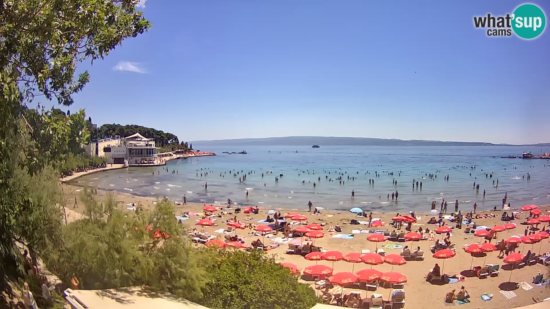 Spletna kamera Split – plaža Bačvice