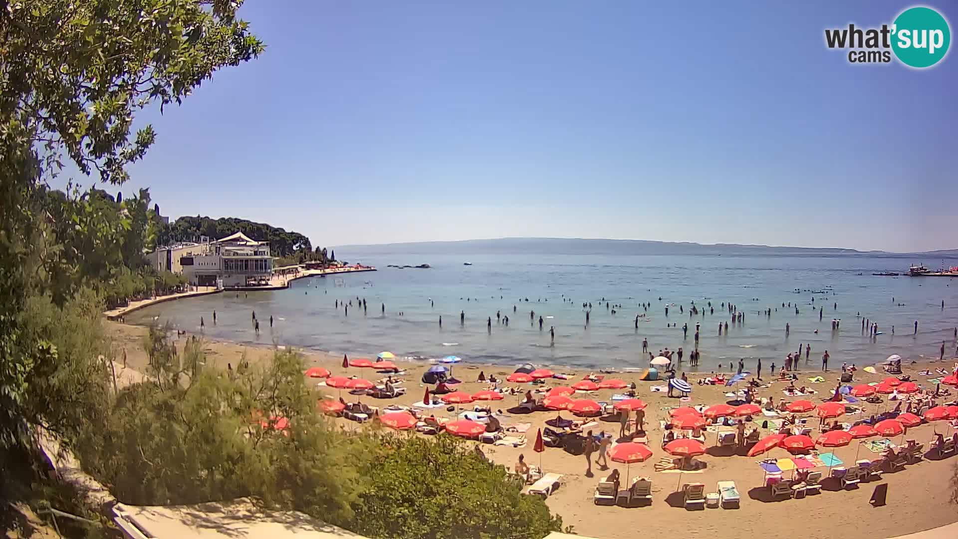 Spletna kamera Split – plaža Bačvice