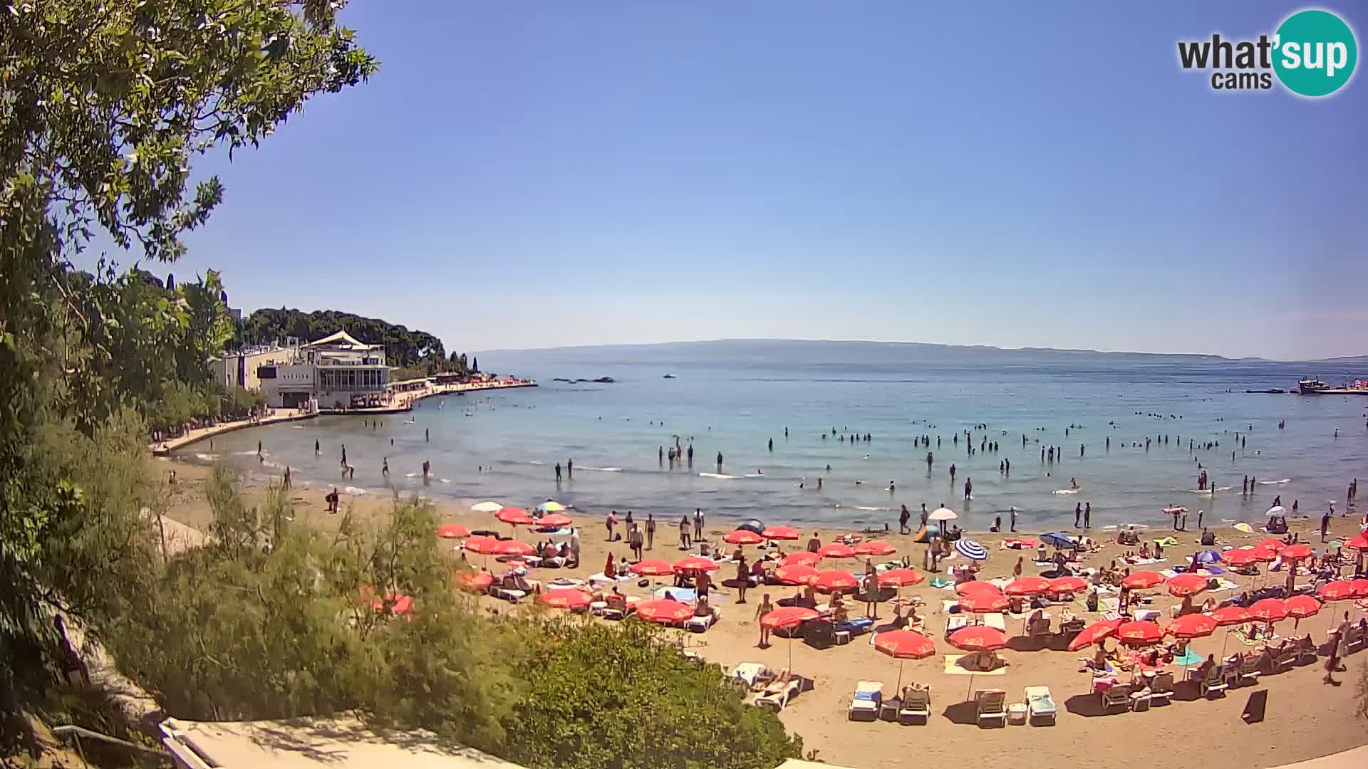 Webcam Live – Split – Strand Bačvice