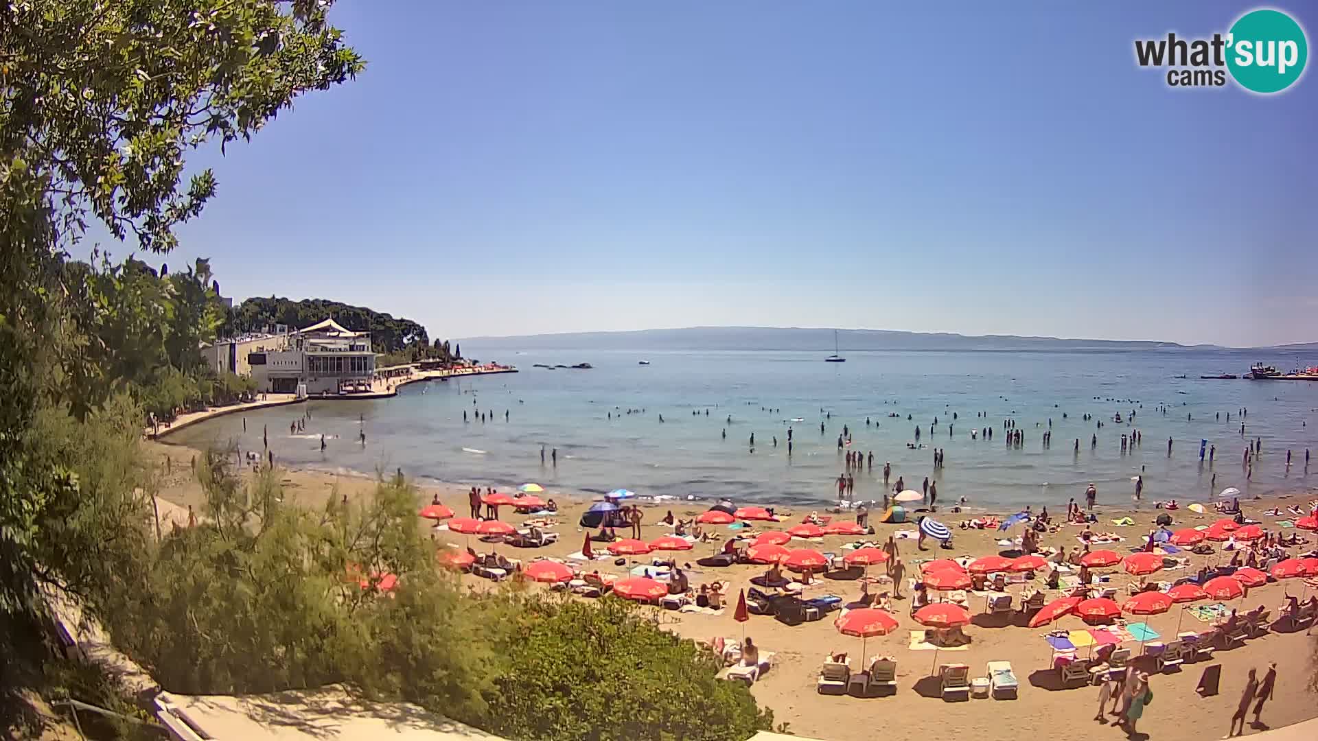 Webcam Live – Split – Strand Bačvice