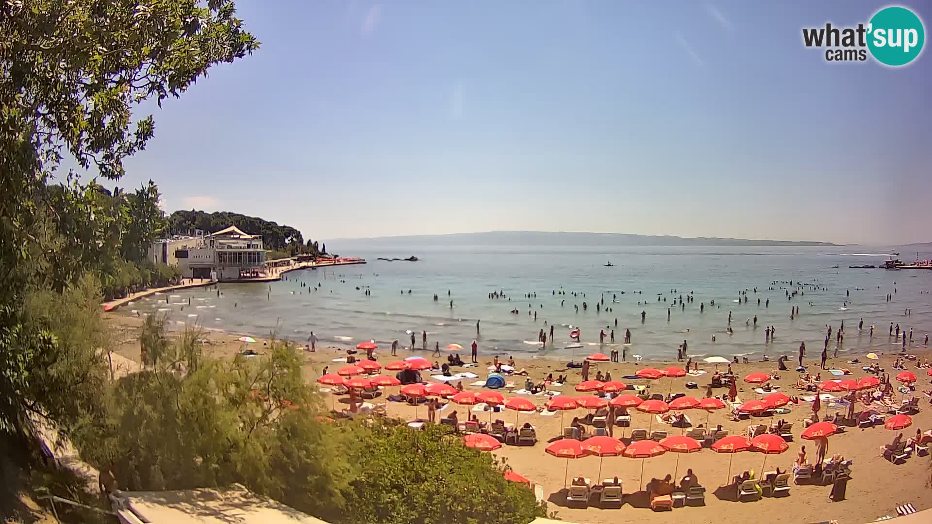 Webcam Live – Split – playa Bačvice