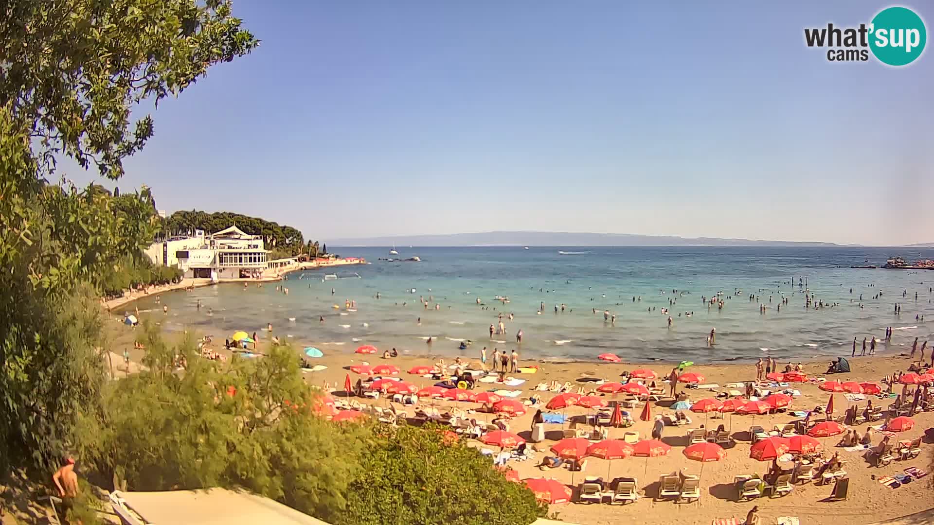 Webcam Live – Split – plage Bačvice