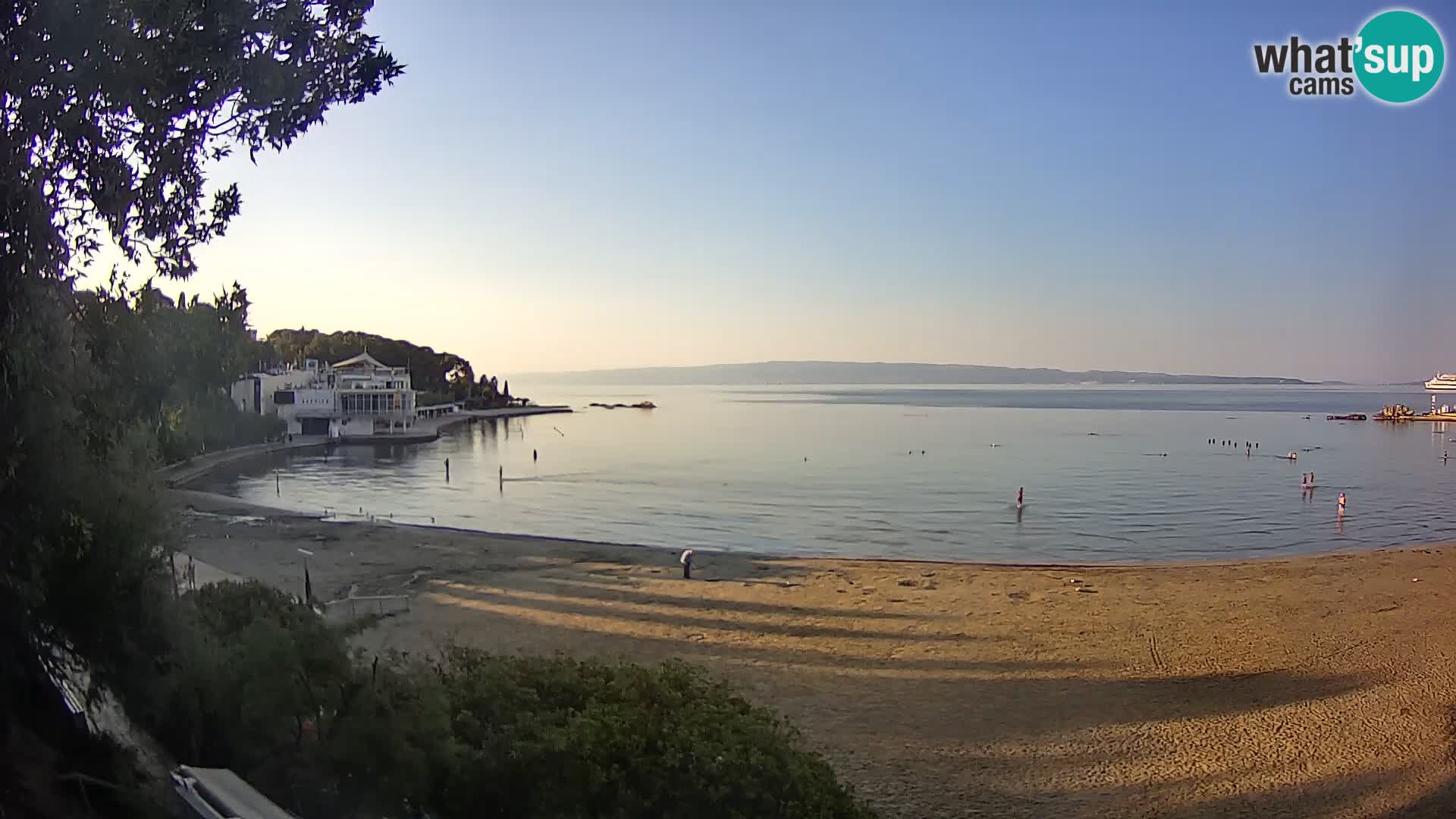 Web kamera Split – plaža Bačvice