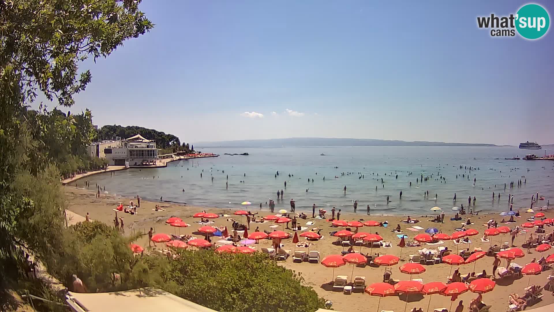 Webcam Live – Split – plage Bačvice