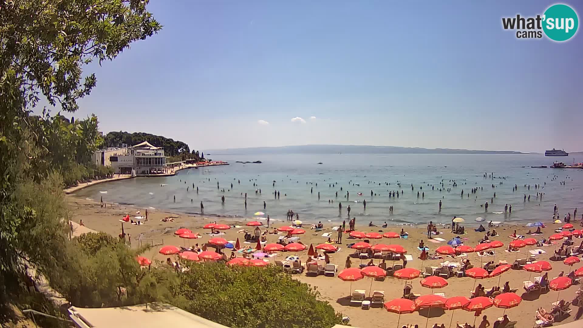 Webcam Live – Split – playa Bačvice
