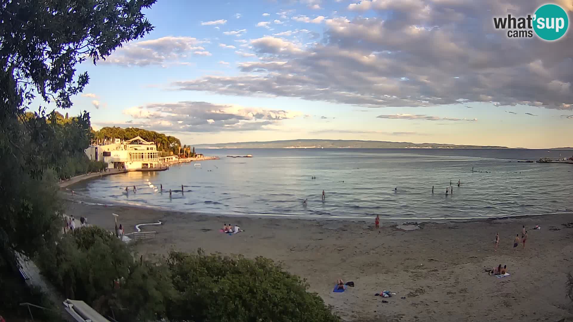 Webcam Live –  Split – spiaggia Bačvice