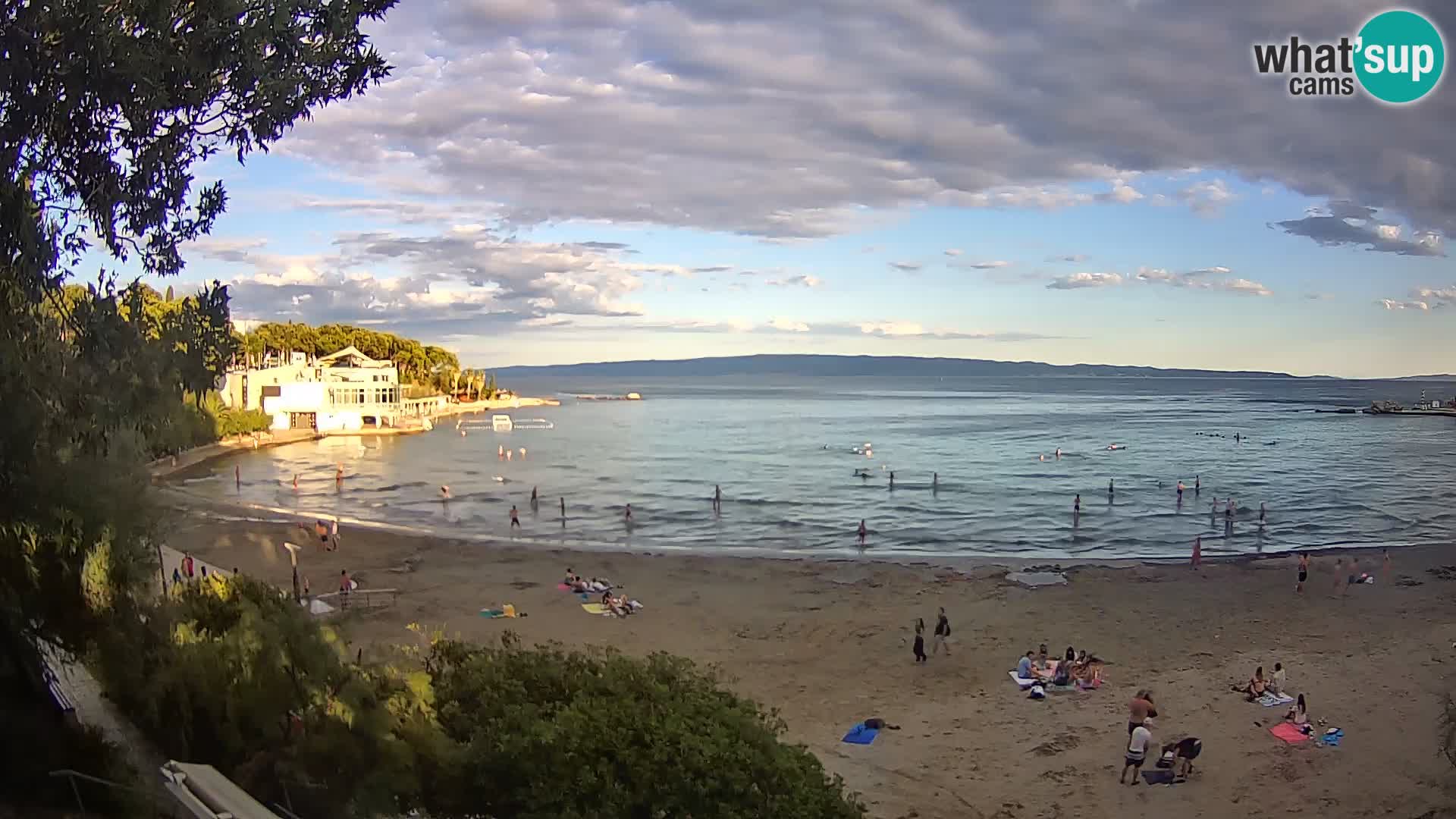 Web kamera Split – plaža Bačvice