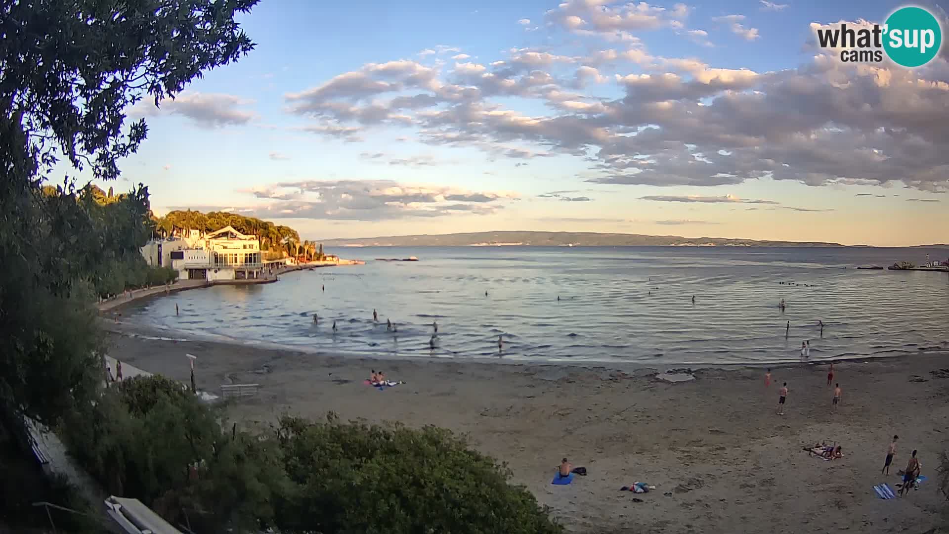 Webcam Live –  Split – spiaggia Bačvice