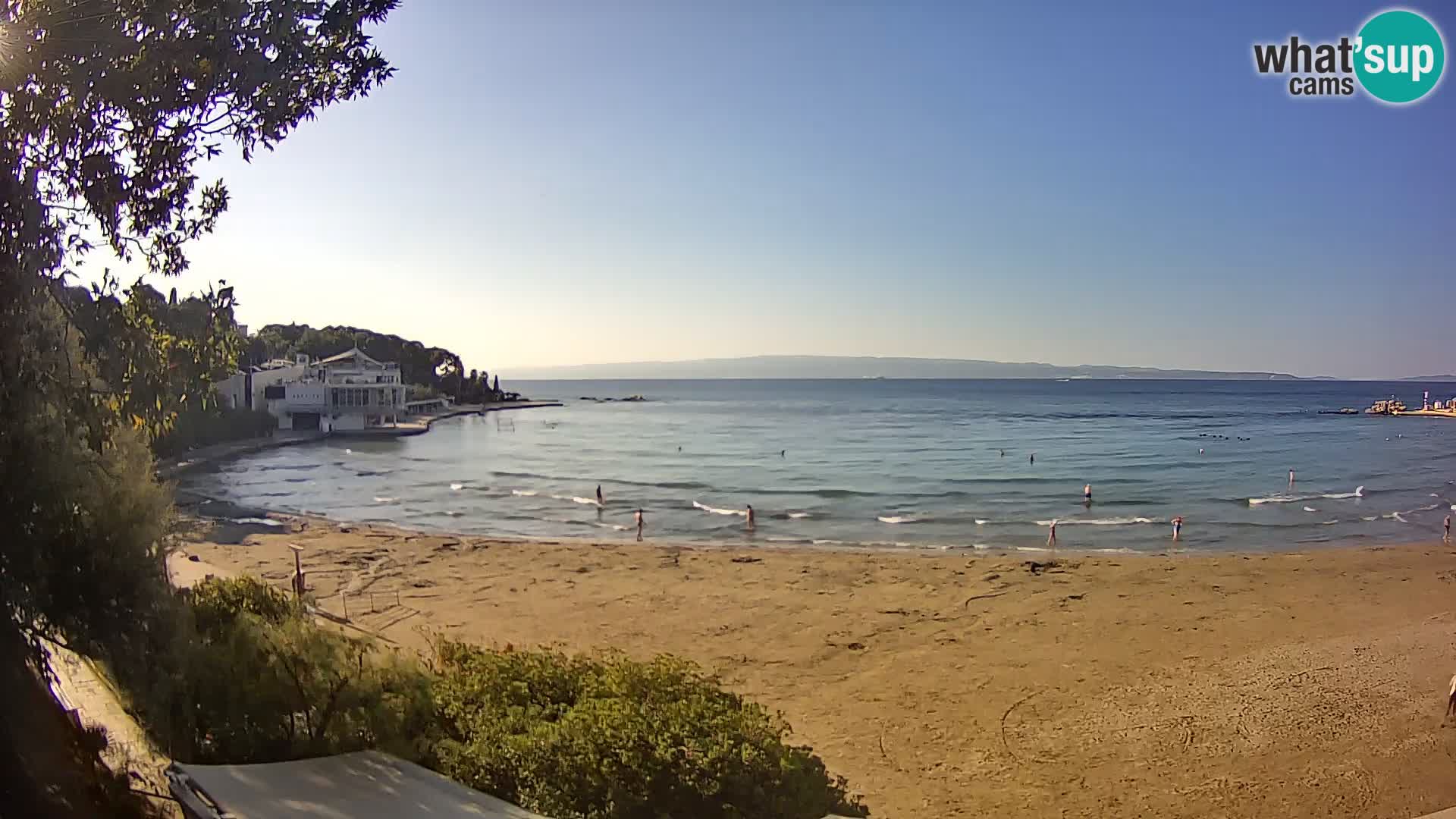 Webcam Live –  Split – spiaggia Bačvice