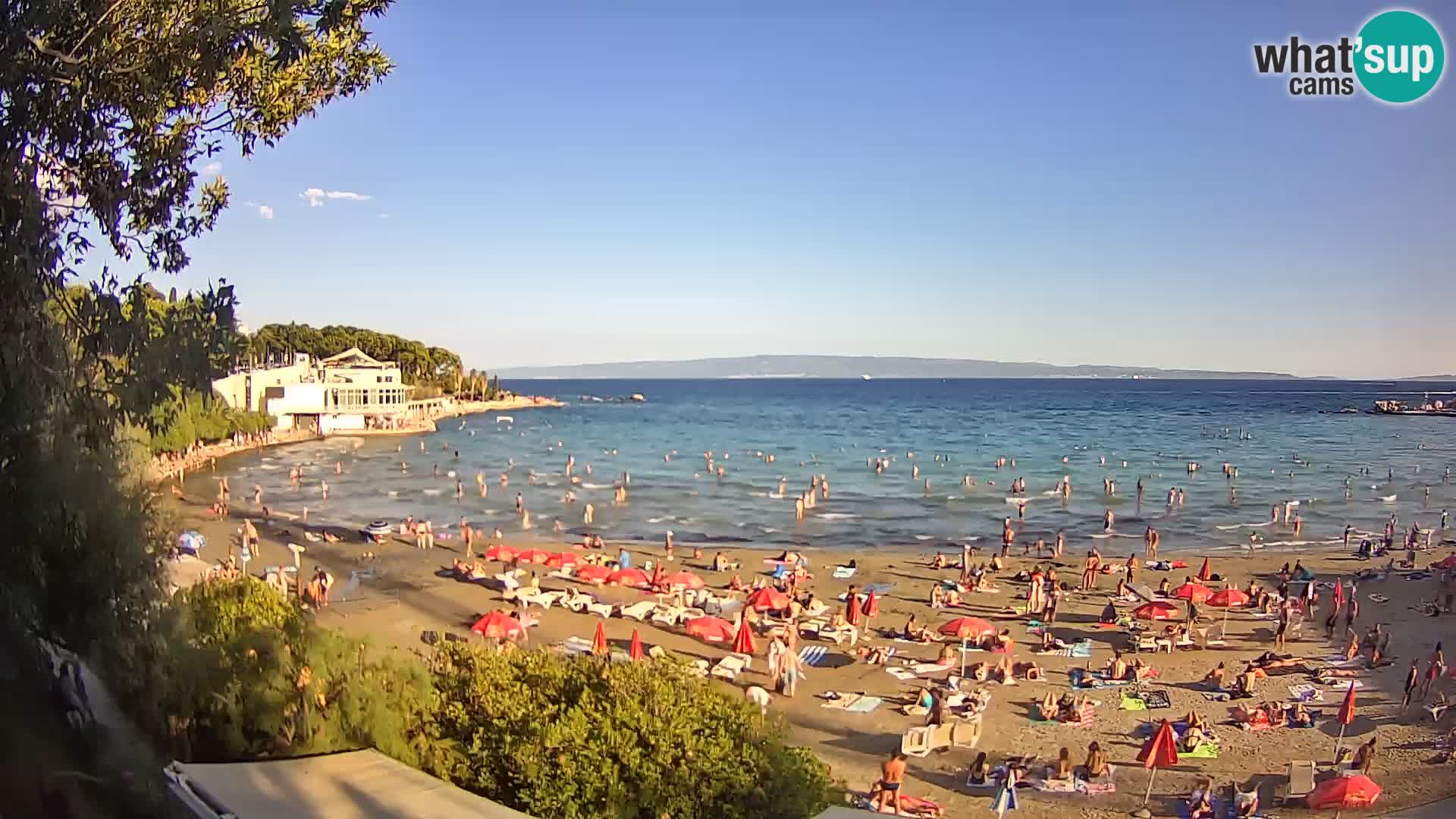 Spletna kamera Split – plaža Bačvice