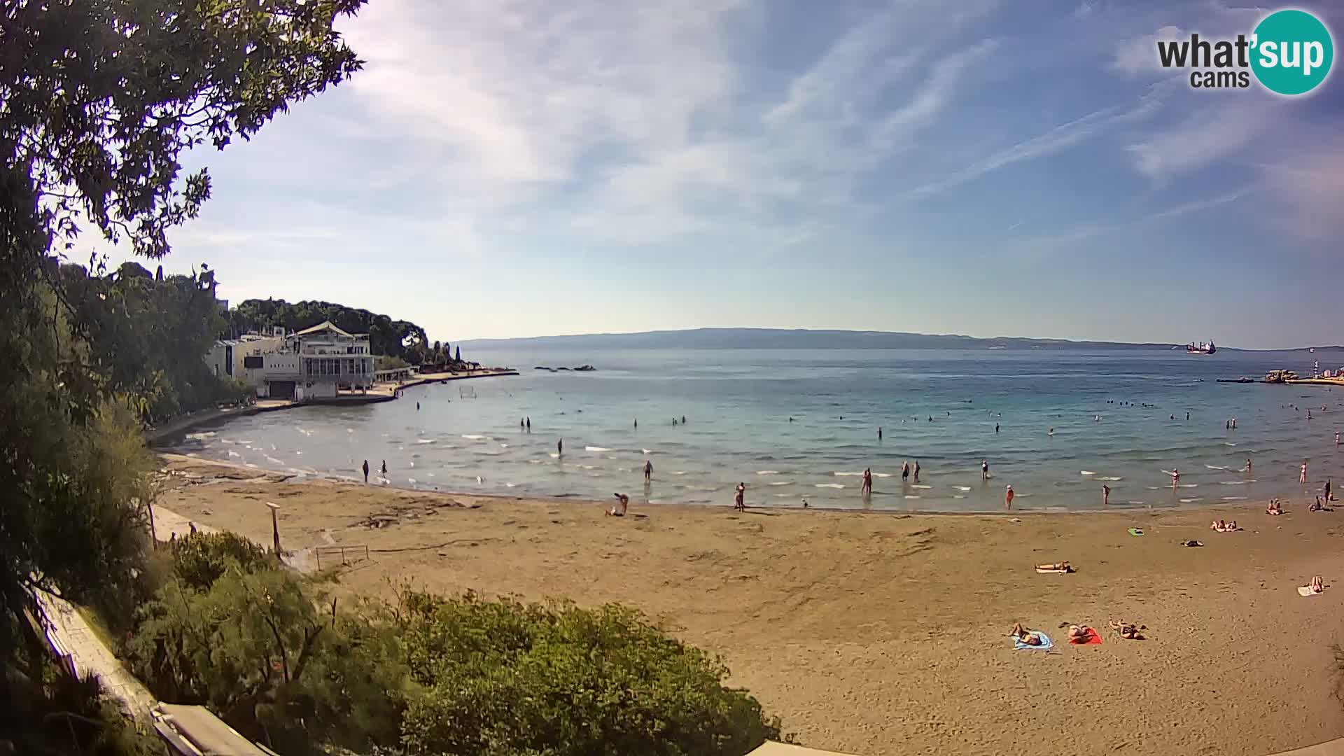 Webcam Live –  Split – spiaggia Bačvice