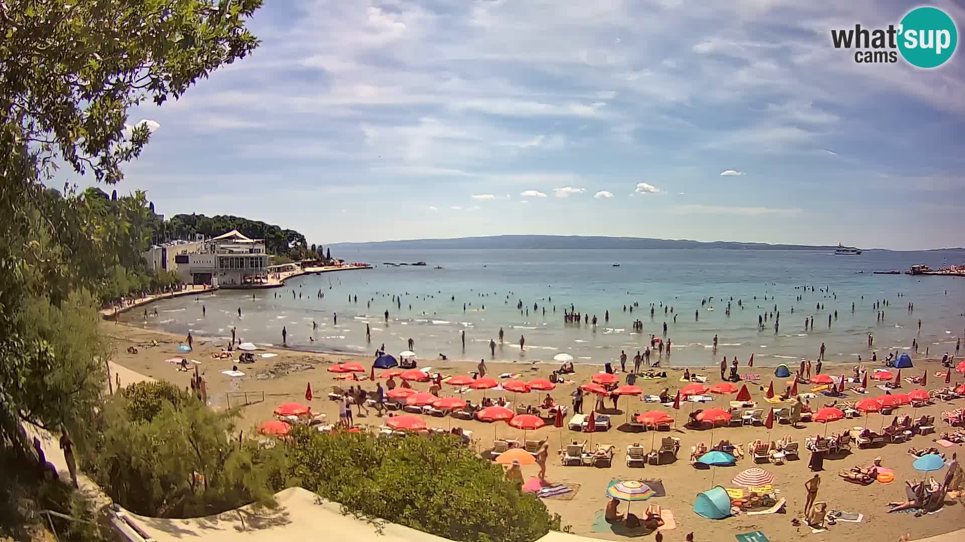 Webcam Live – Split – Strand Bačvice