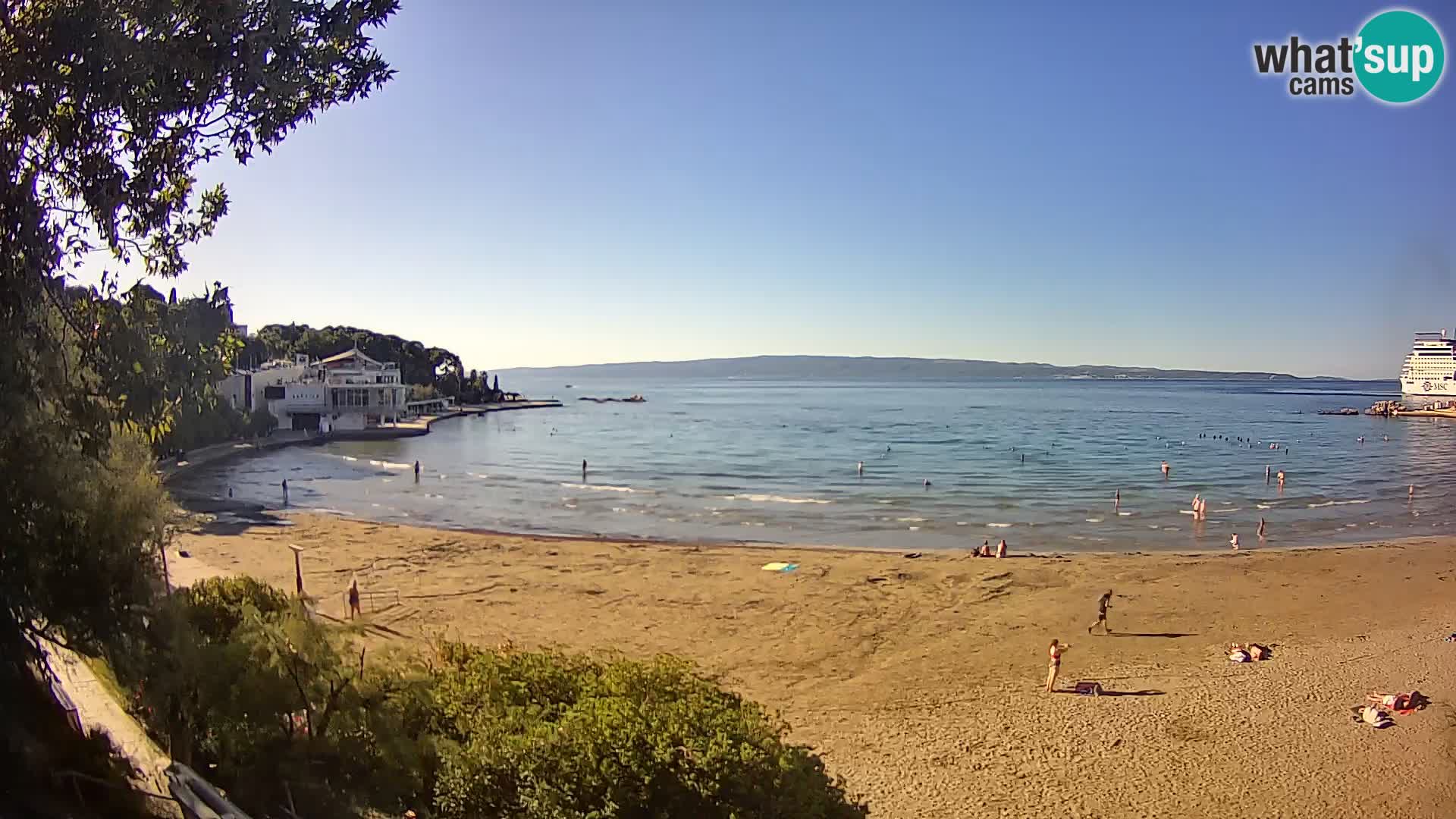 Webcam Live – Split – Bačvice beach