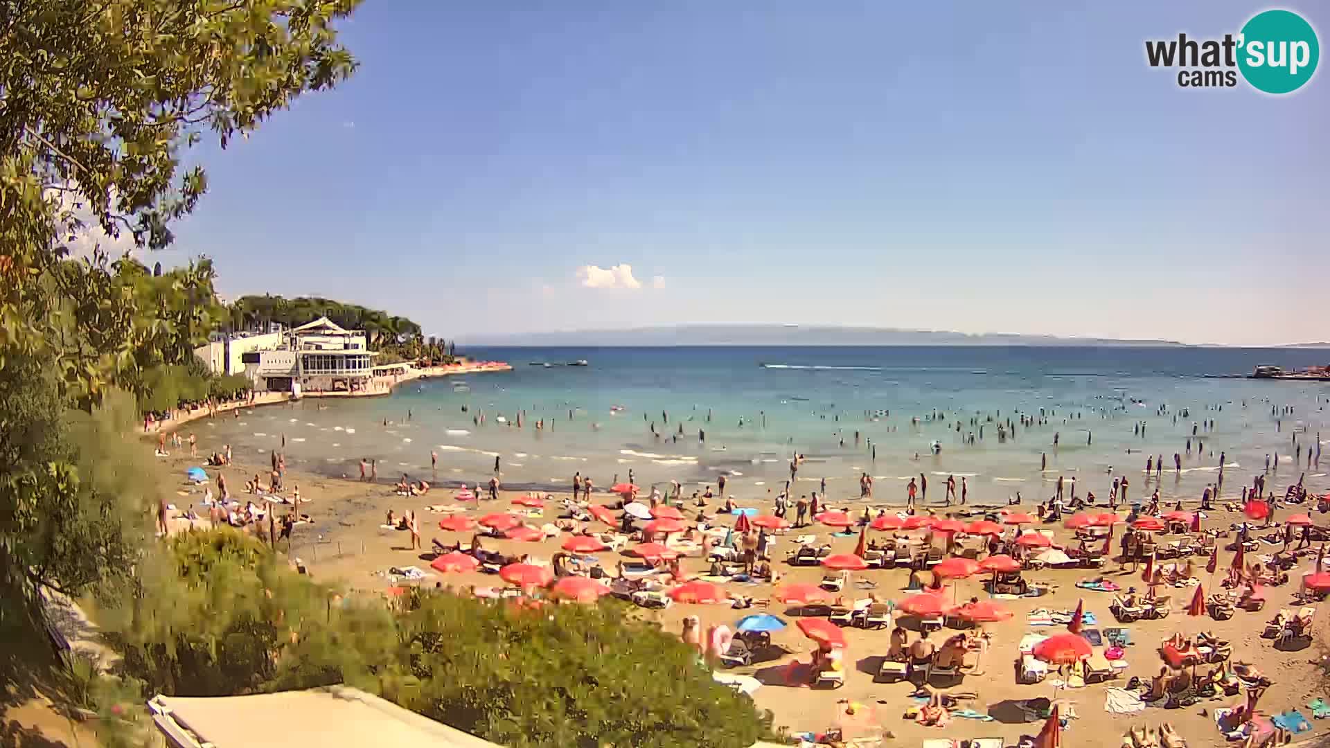 Spletna kamera Split – plaža Bačvice