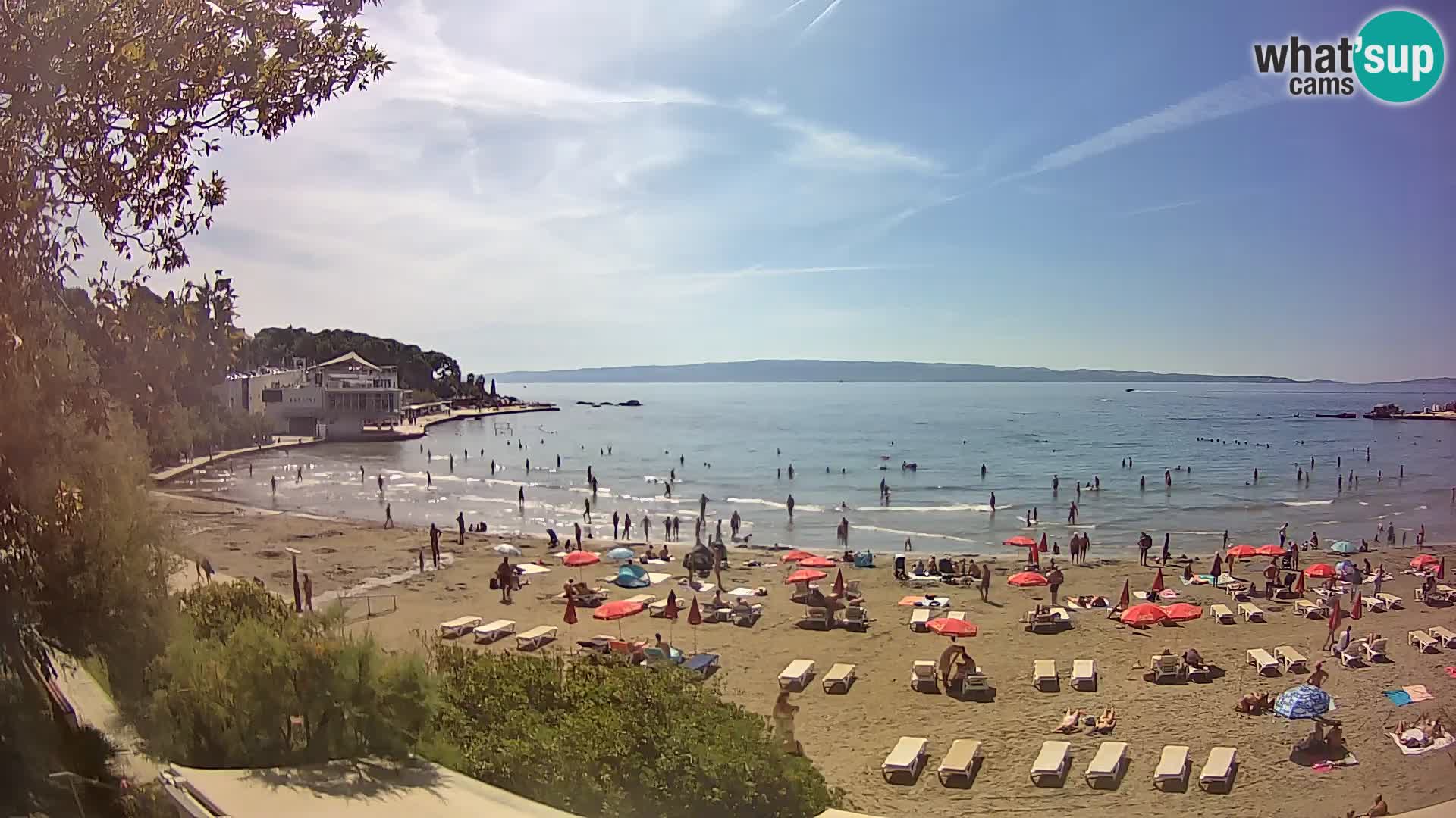 Web kamera Split – plaža Bačvice