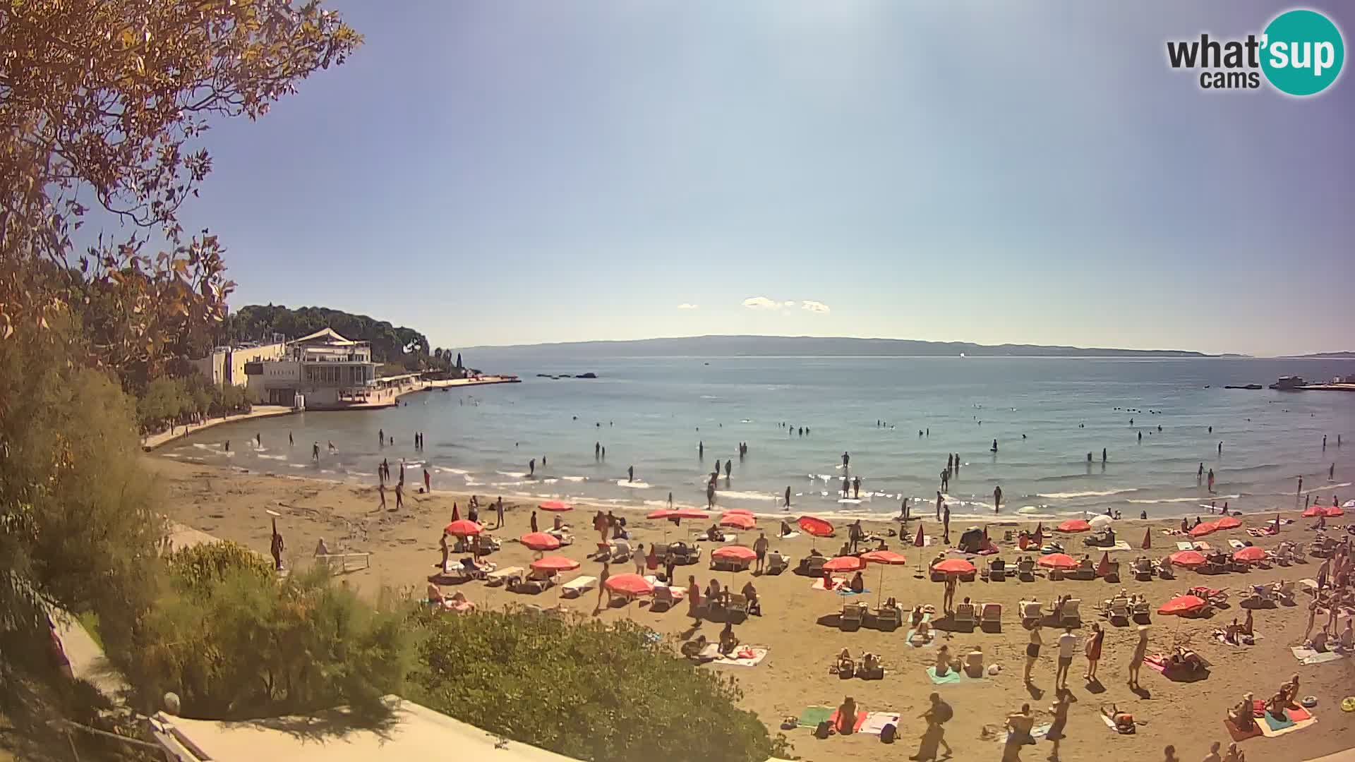 Spletna kamera Split – plaža Bačvice