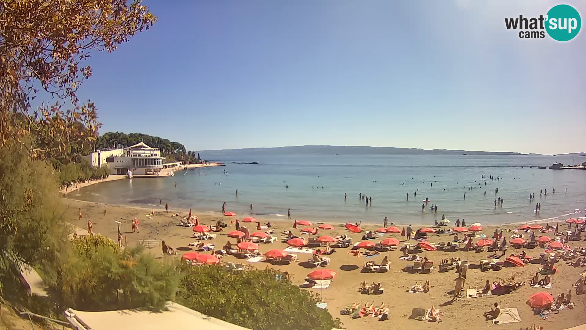 Webcam Live –  Split – spiaggia Bačvice