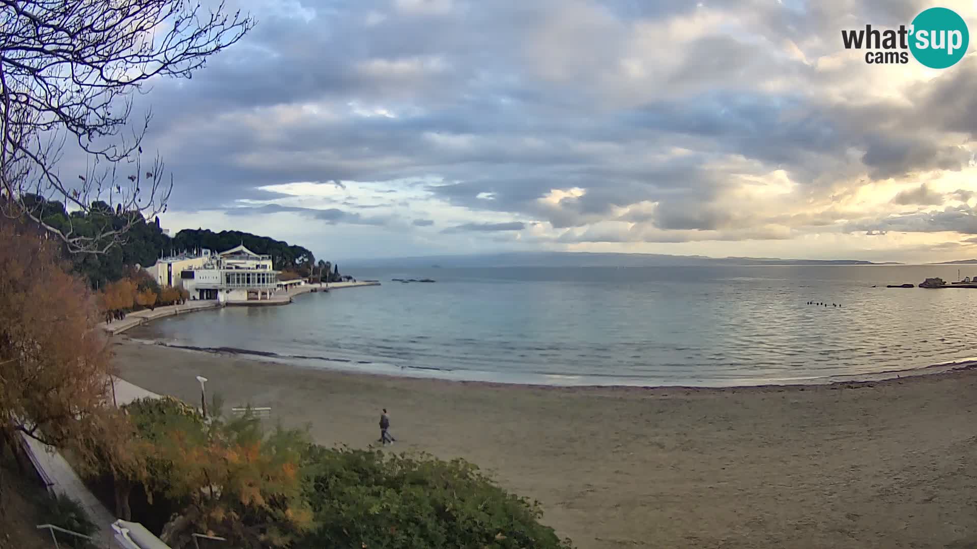 Web kamera Split – plaža Bačvice