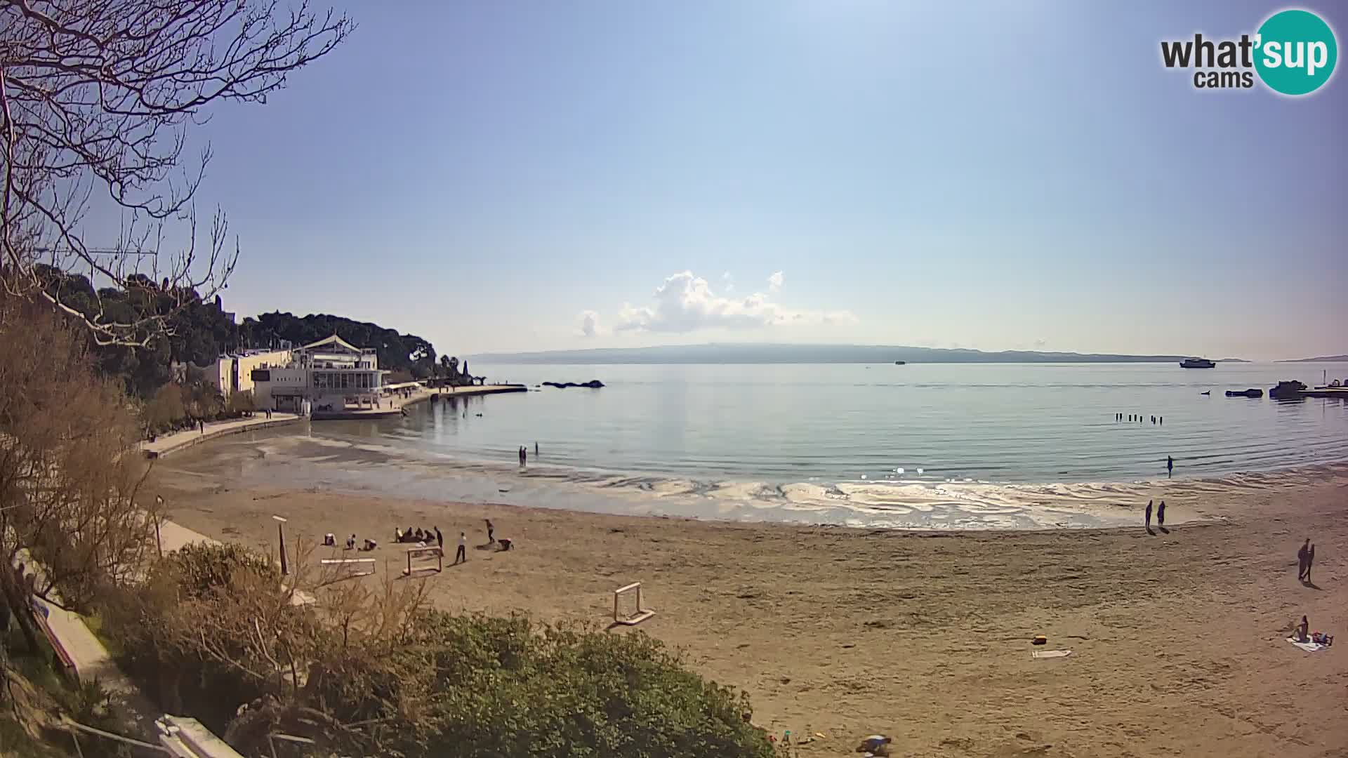 Webcam Live –  Split – spiaggia Bačvice