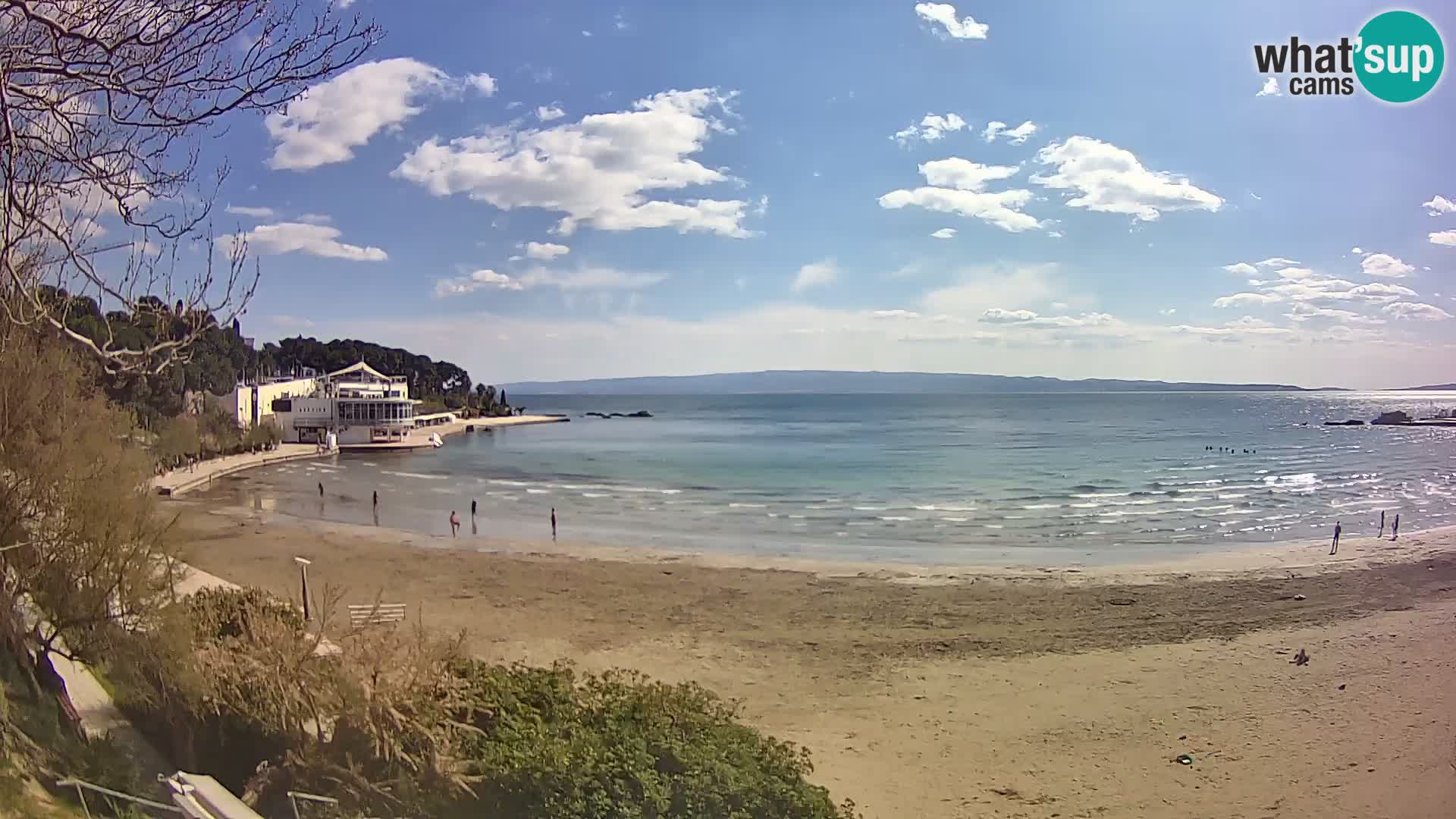 Webcam Live –  Split – spiaggia Bačvice