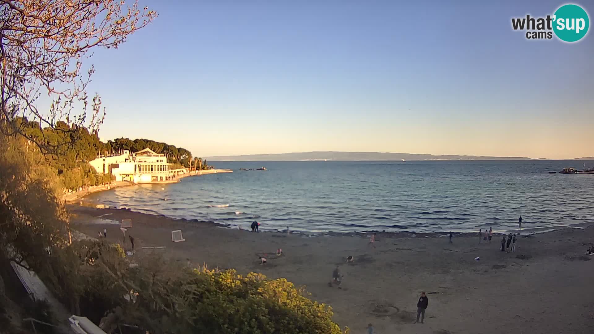 Web kamera Split – plaža Bačvice