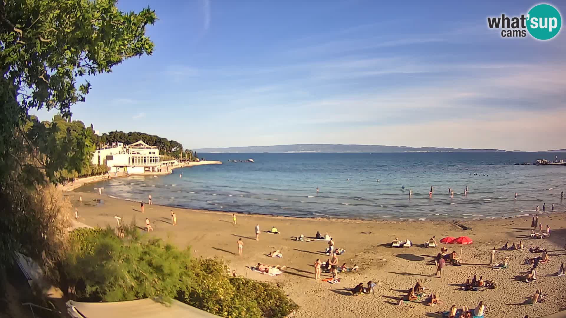 Web kamera Split – plaža Bačvice