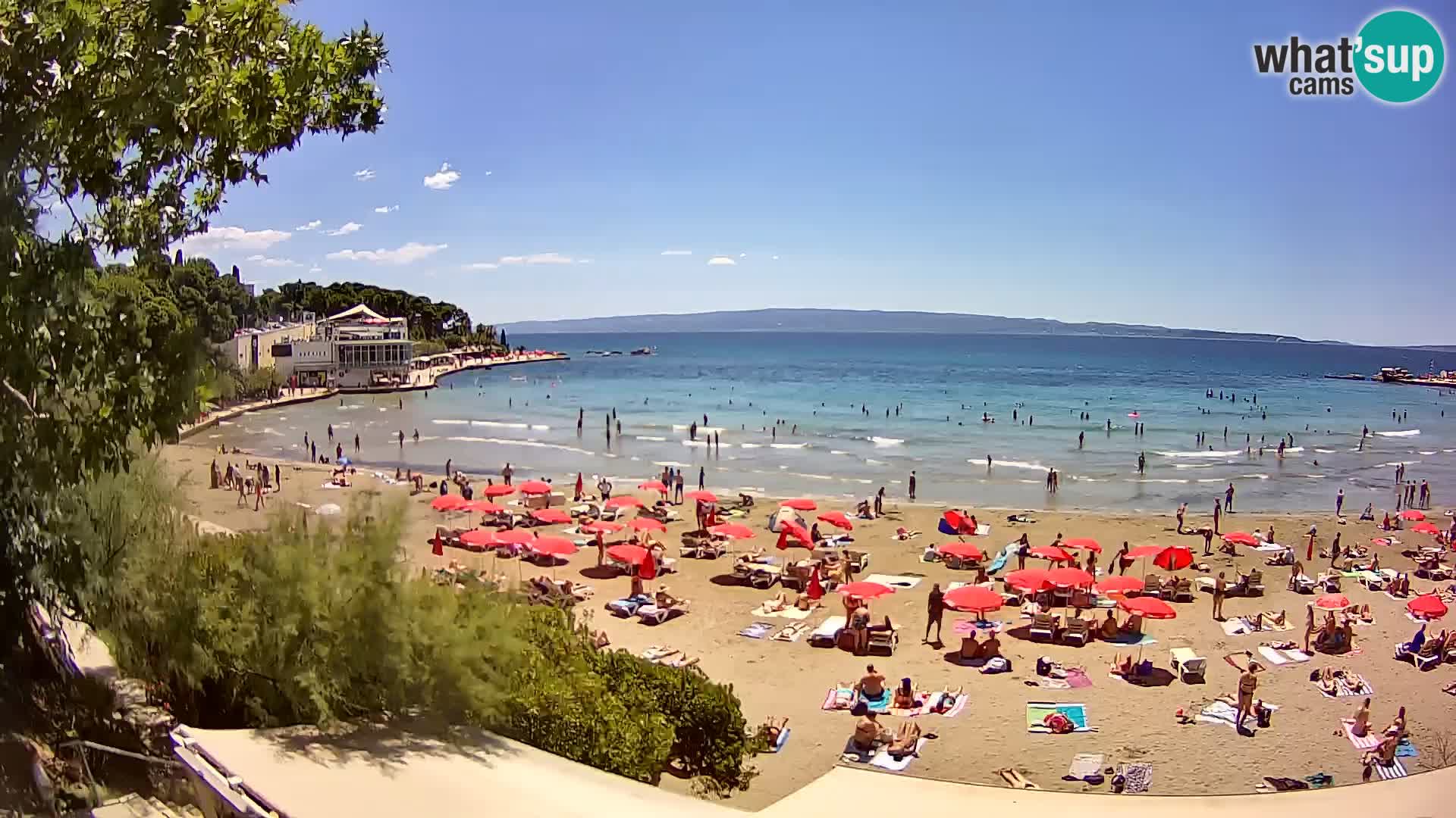 Webcam Live – Split – plage Bačvice