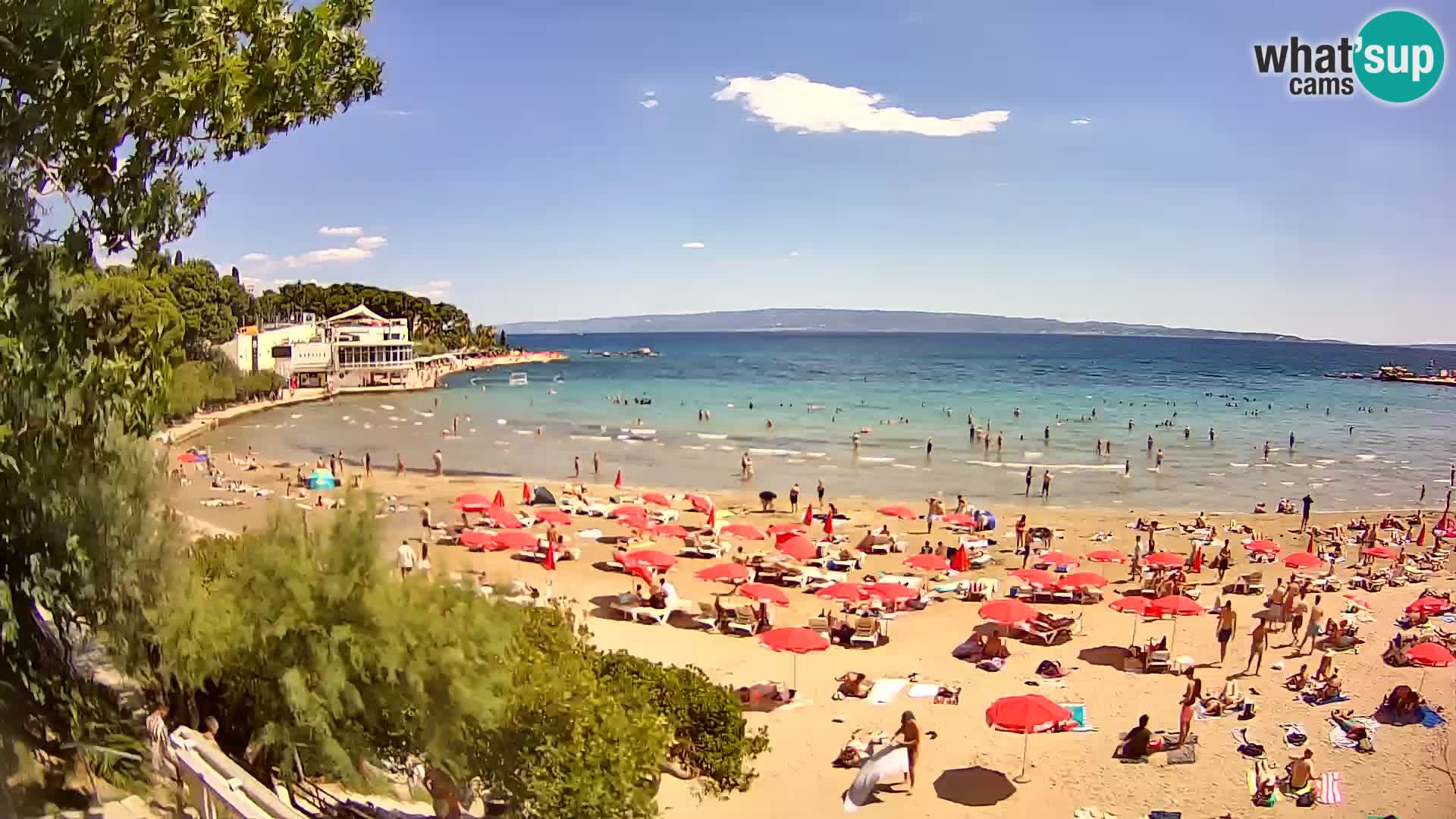 Webcam Live – Split – plage Bačvice