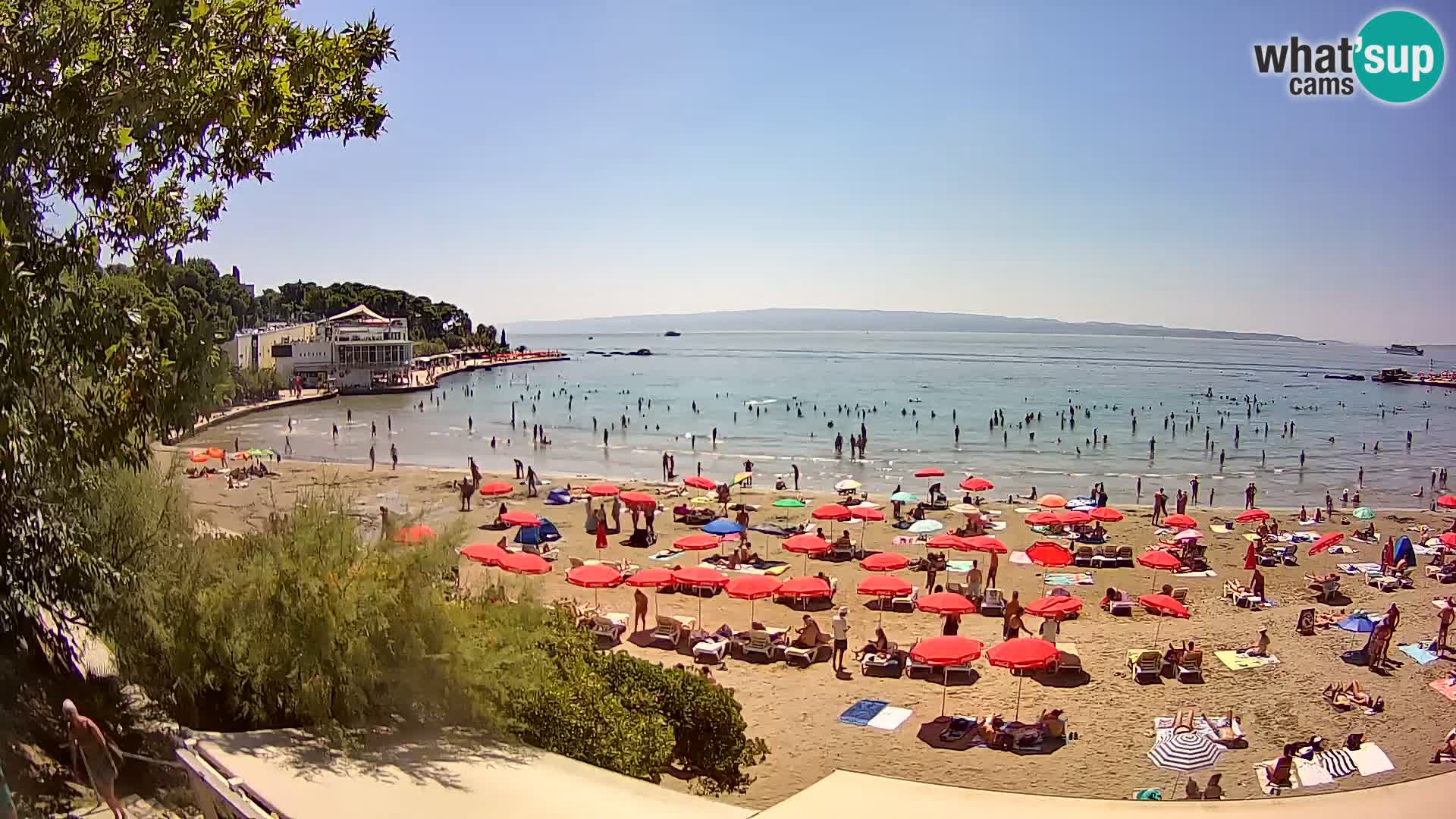 Web kamera Split – plaža Bačvice