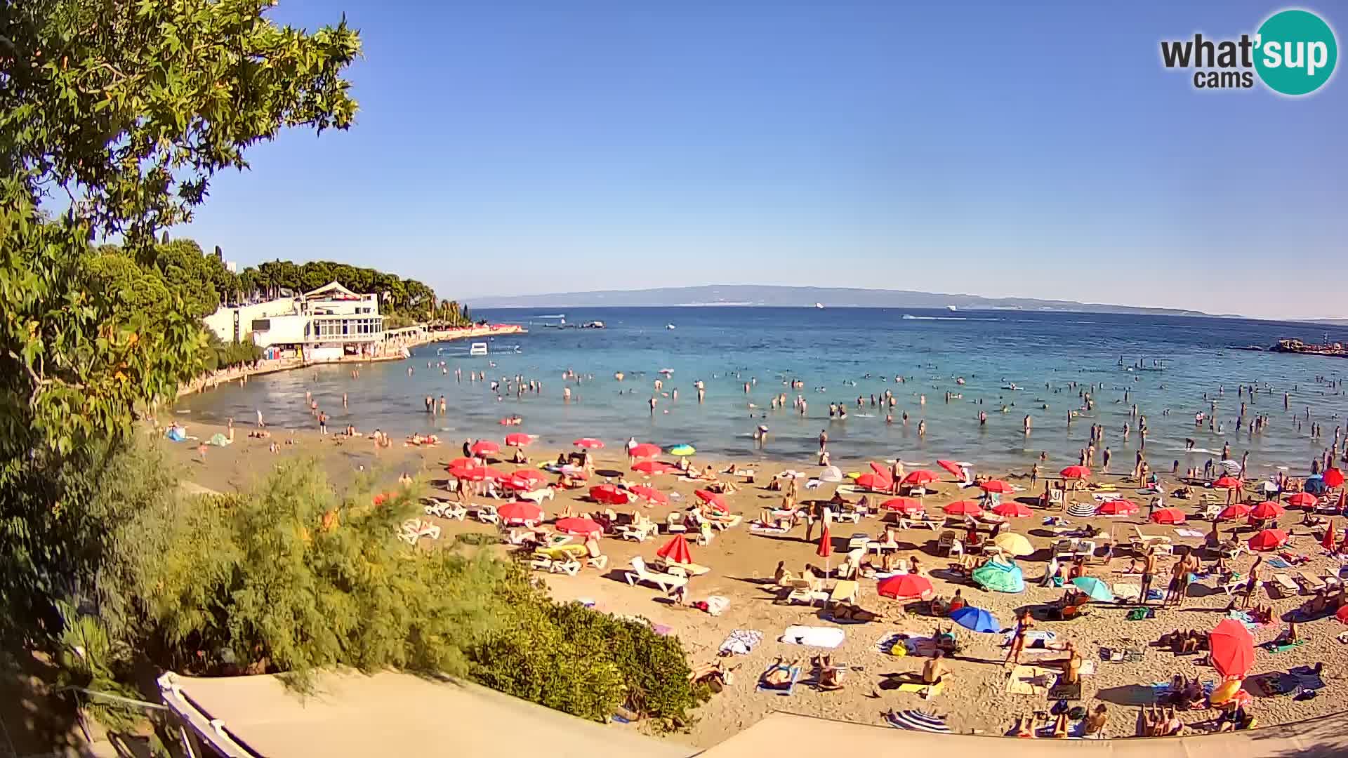 Webcam Live – Split – Strand Bačvice