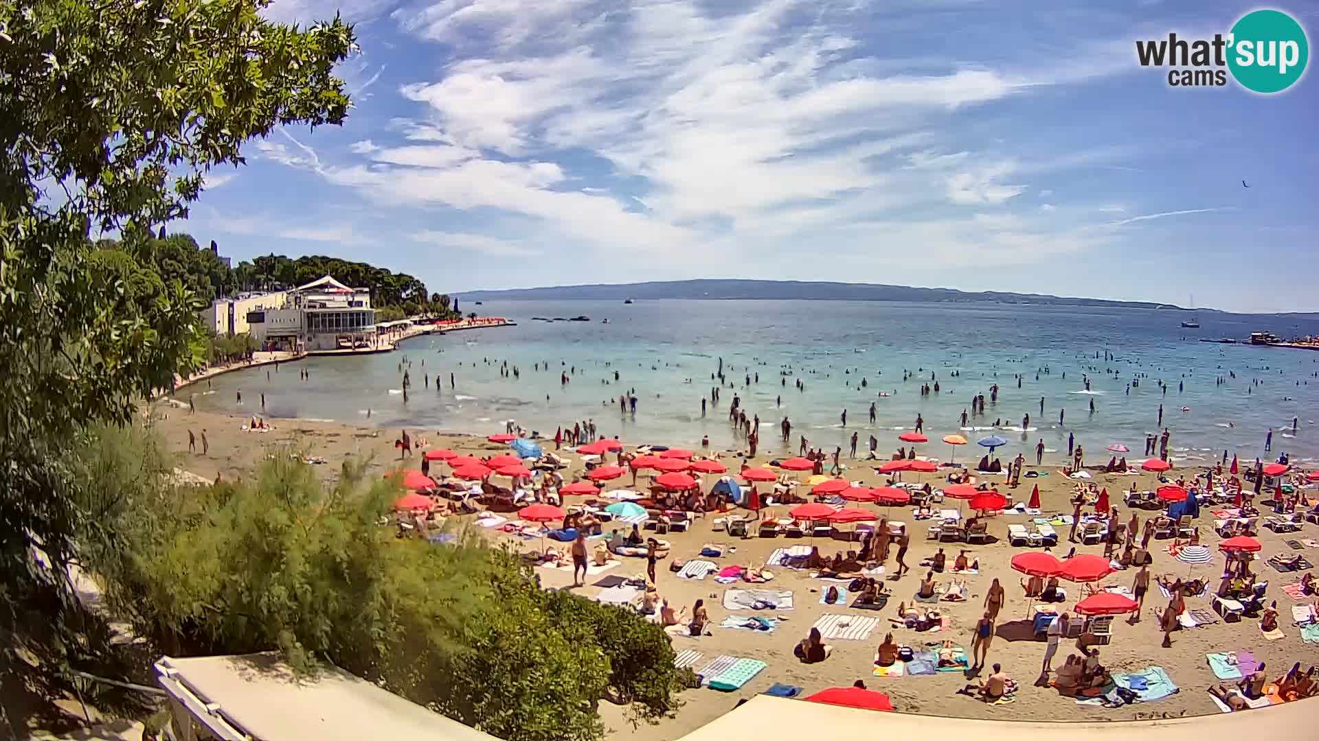 Webcam Live – Split – Strand Bačvice
