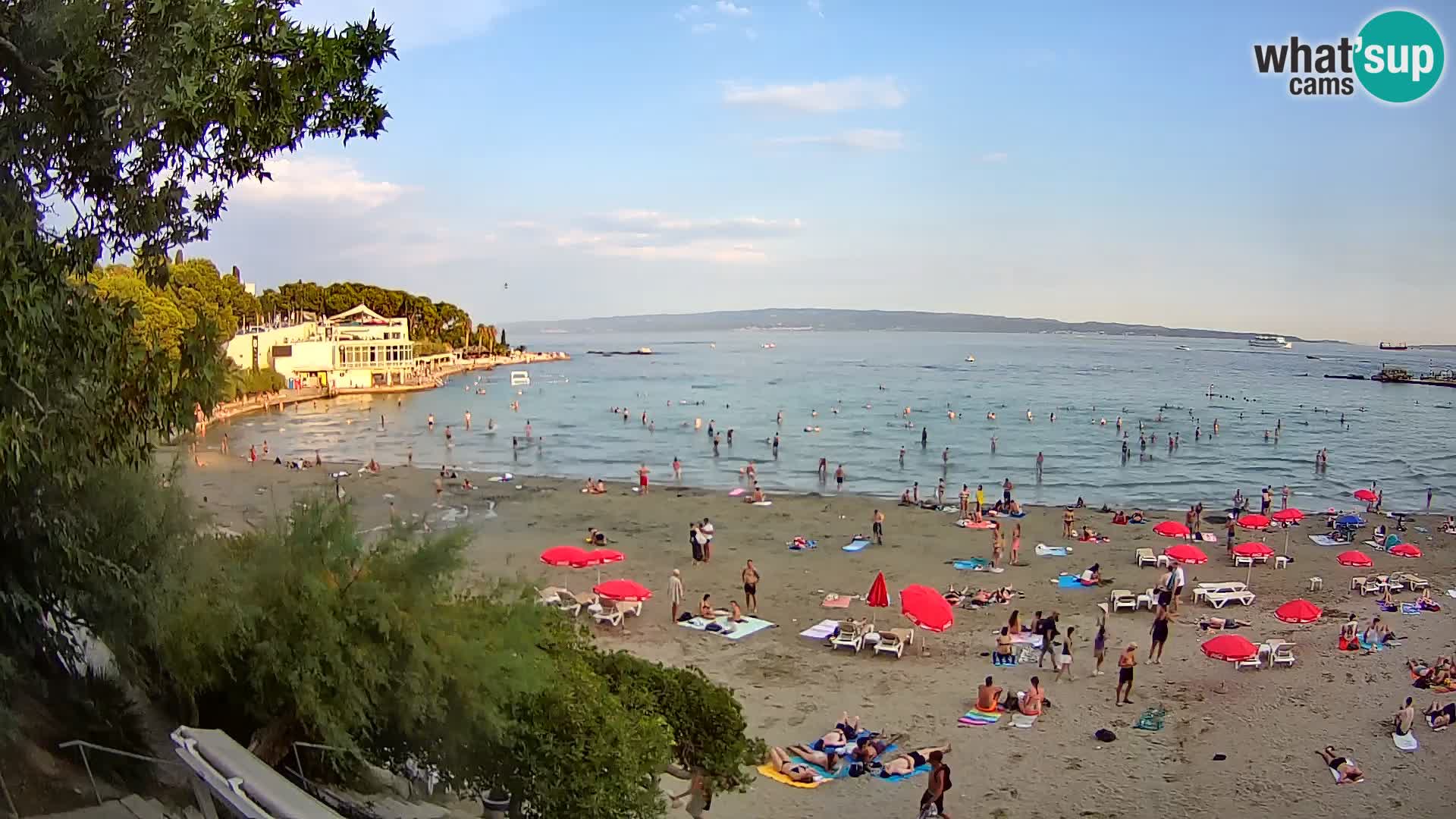 Spletna kamera Split – plaža Bačvice