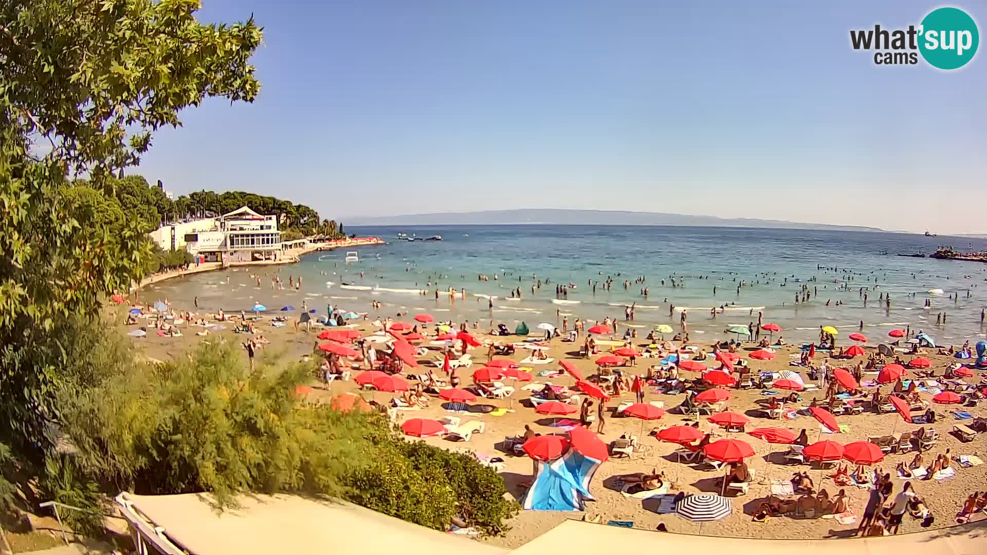 Webcam Live – Split – Strand Bačvice