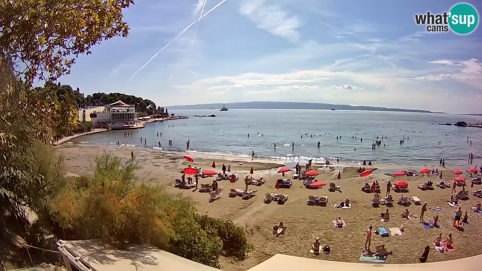 Spletna kamera Split – plaža Bačvice