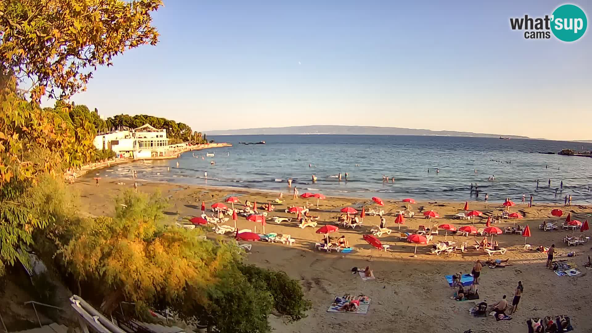 Spletna kamera Split – plaža Bačvice