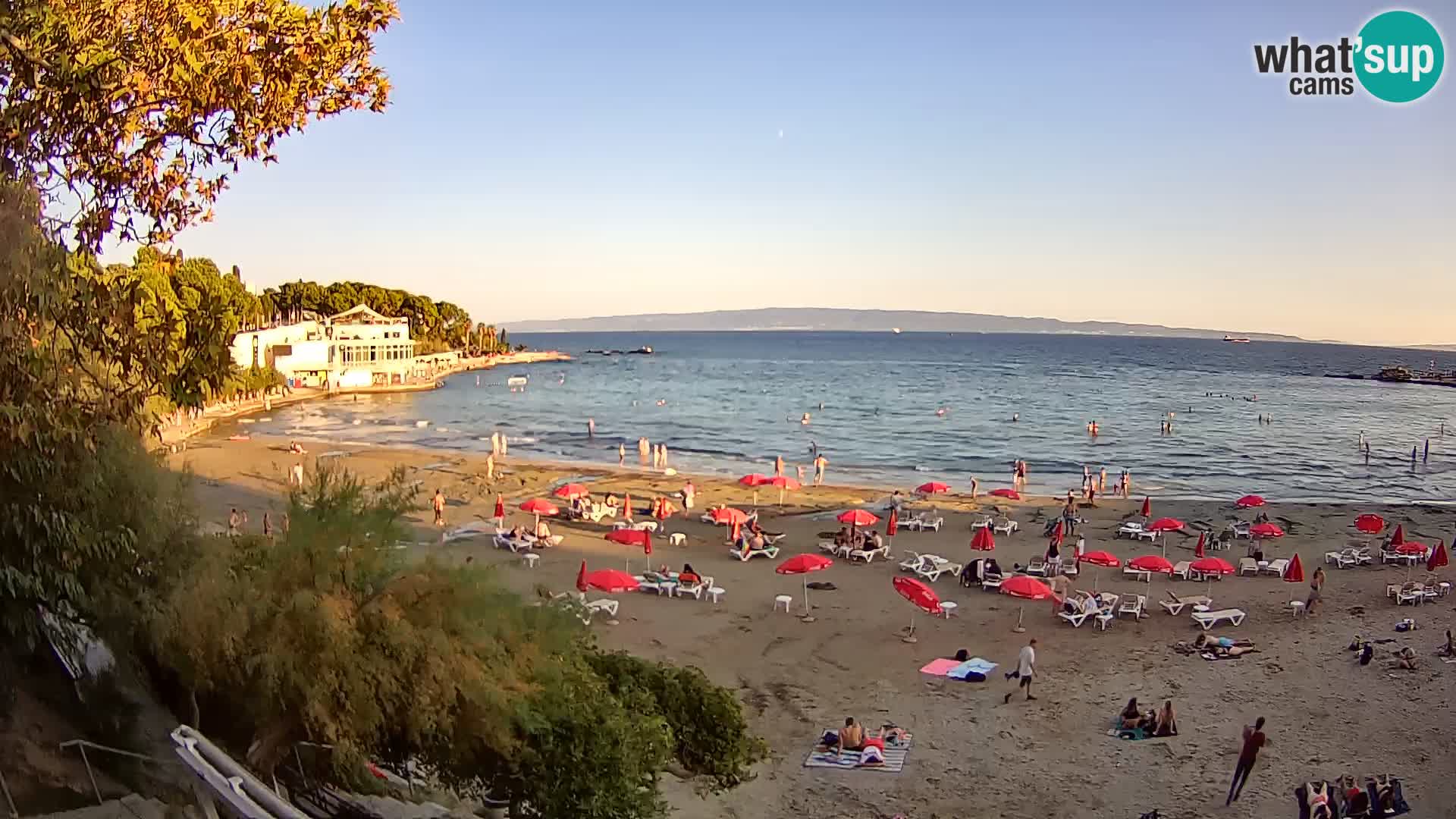 Webcam Live –  Split – spiaggia Bačvice