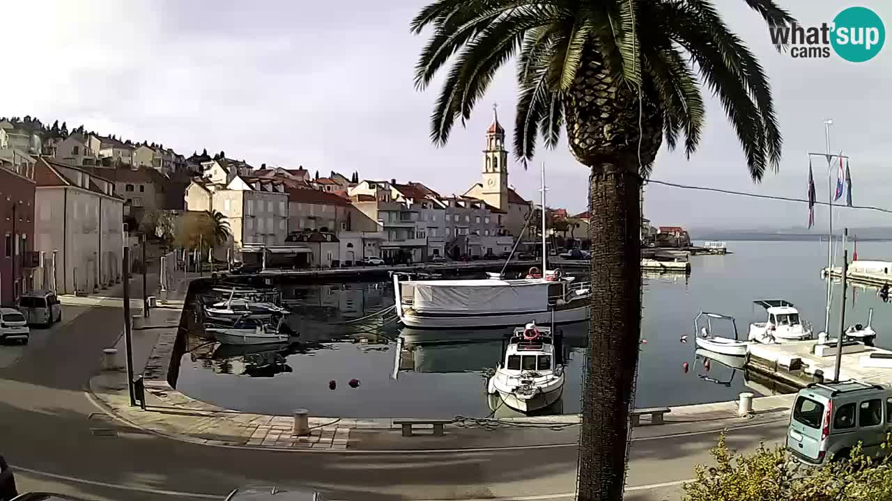 Kamera v živo Sutivan – otok Brač