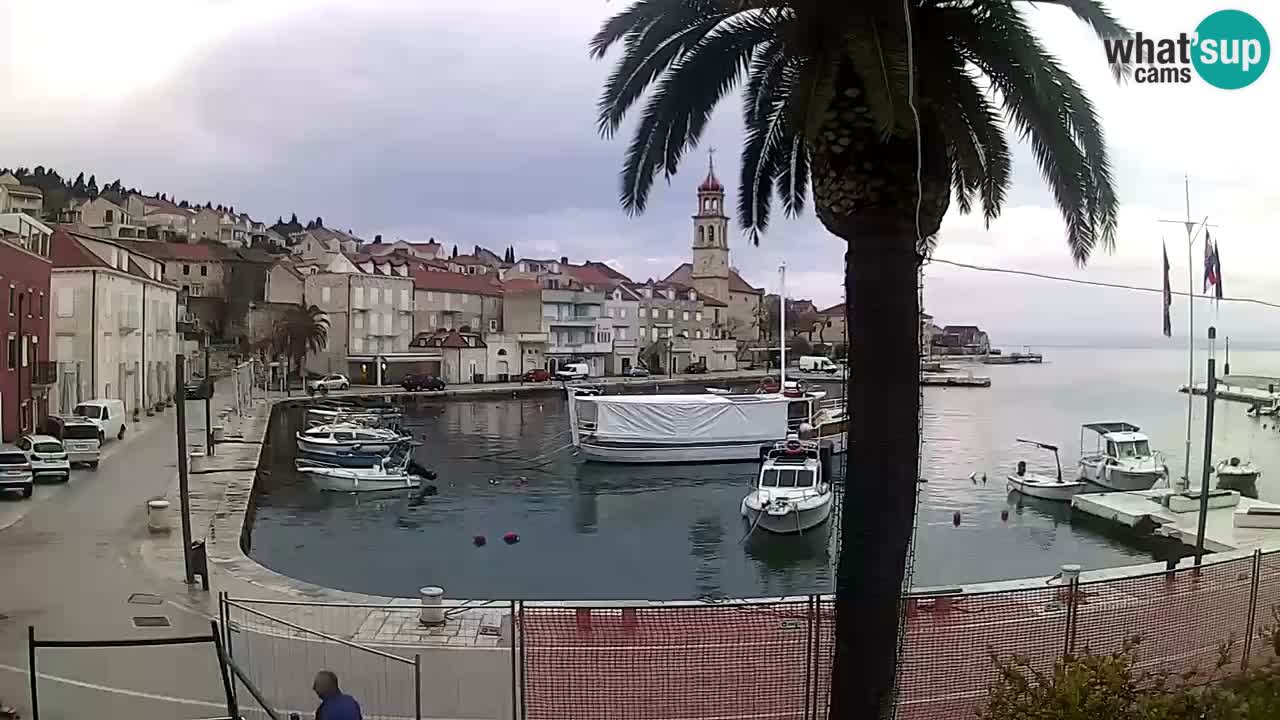 Kamera v živo Sutivan – otok Brač