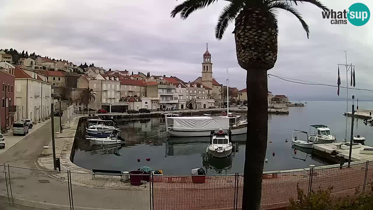 Kamera v živo Sutivan – otok Brač