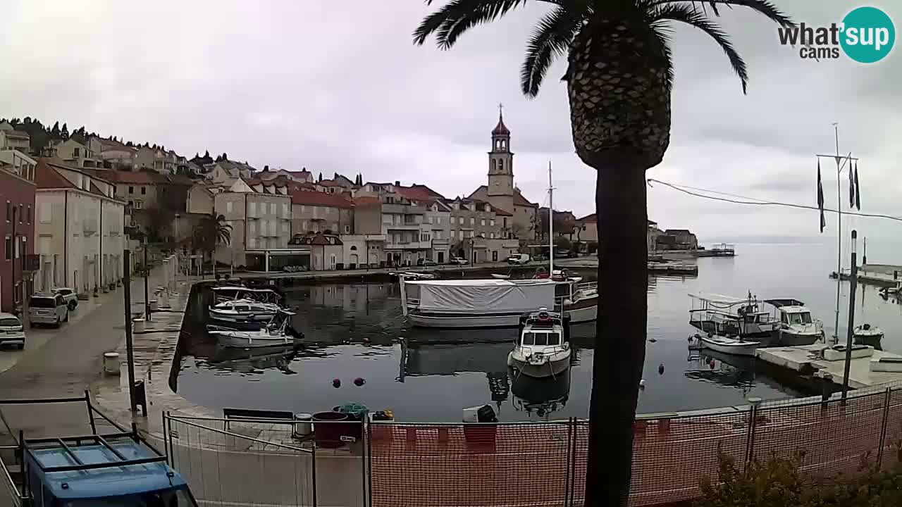 Kamera v živo Sutivan – otok Brač