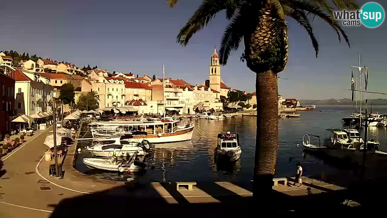 Web kamera Sutivan – otok Brač