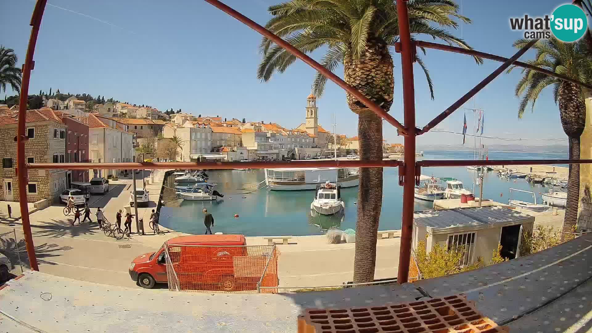 Wecam live Sutivan – Brač Insel