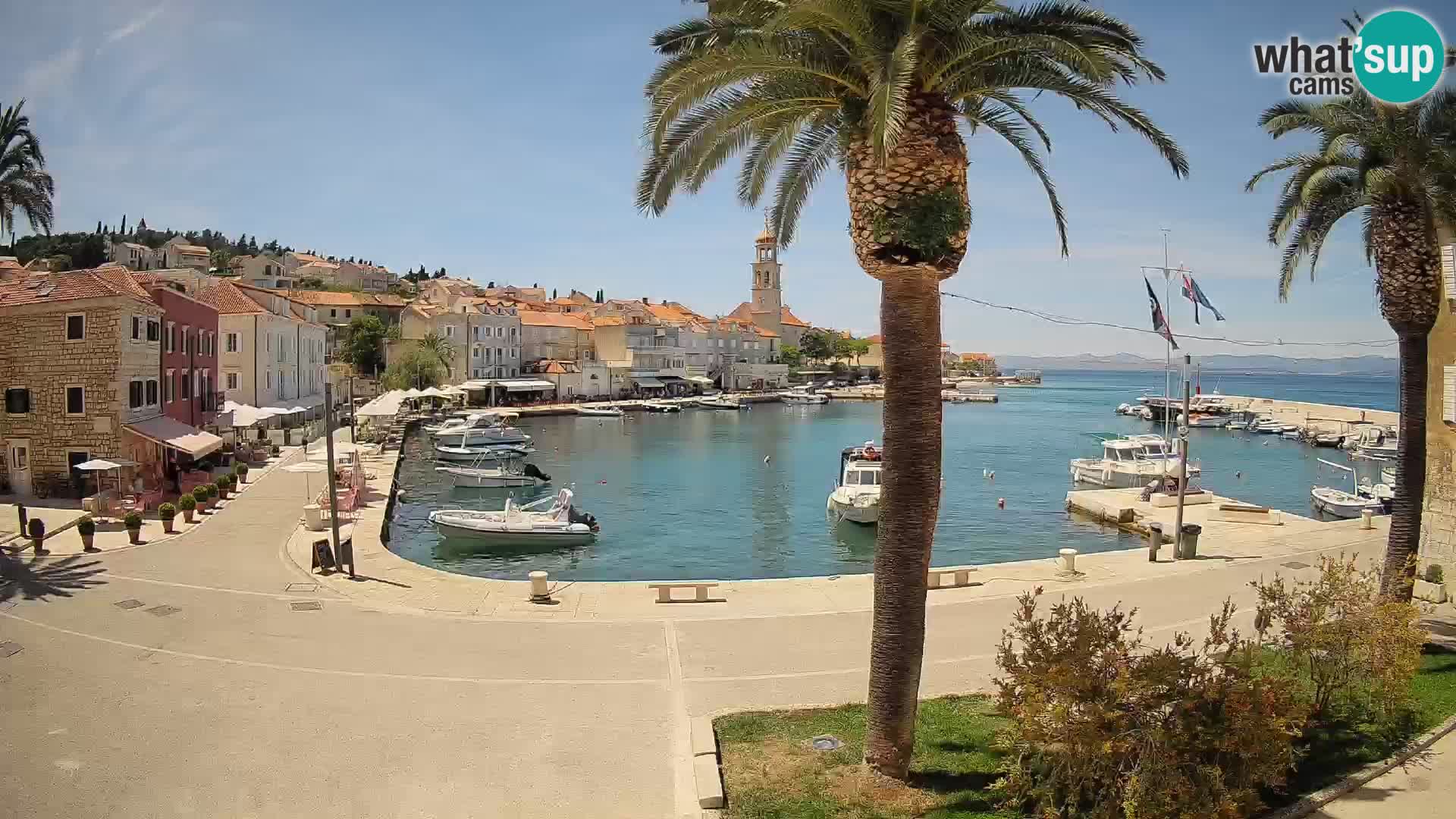 Webcam Sutivan Mandrač – Liveblick von der Insel Brač
