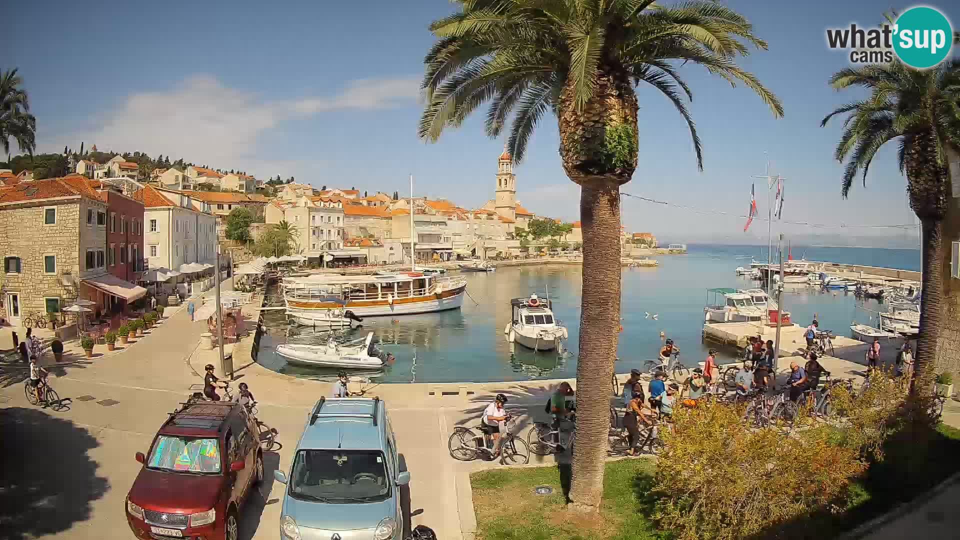Cámara web Sutivan Mandrač – Vista en directo desde la isla de Brač