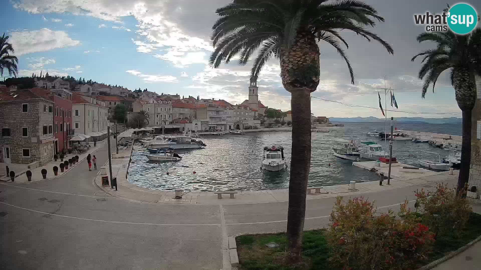 Webcam Sutivan Mandrač – Vista live dall’isola di Brač