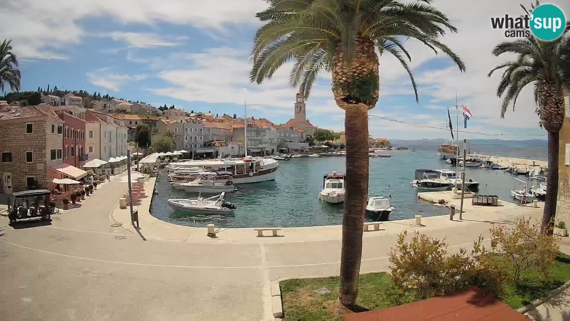 Webcam Sutivan Mandrač – Liveblick von der Insel Brač