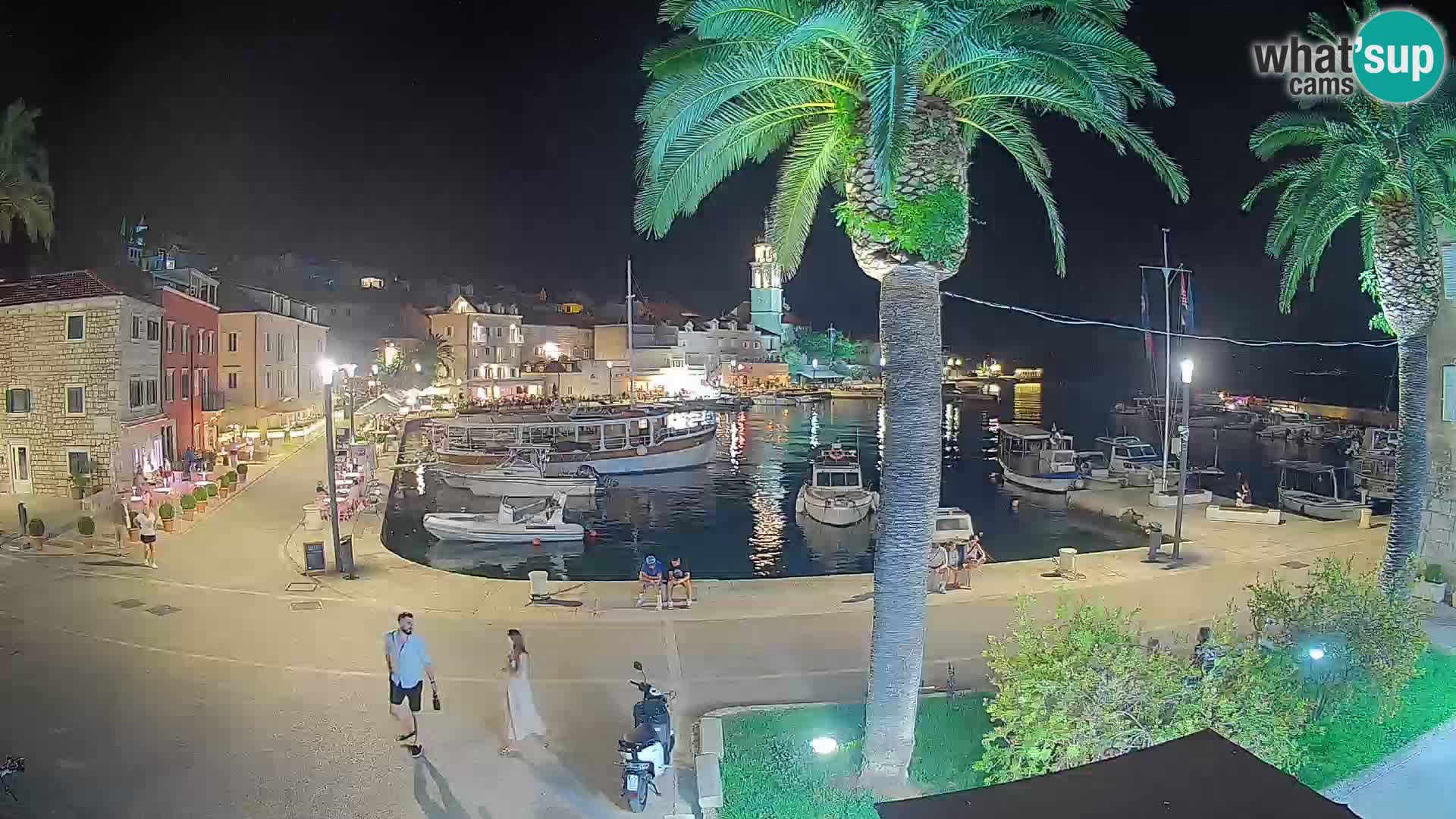Cámara web Sutivan Mandrač – Vista en directo desde la isla de Brač